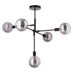 Hennock Pendant Satin Black