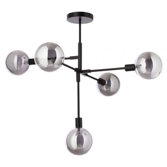 Hennock Pendant Satin Black