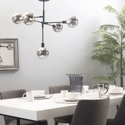 Hennock Pendant Satin Black