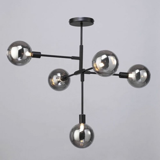 Hennock Pendant Satin Black