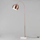 Benson Curved Floor Lamp Copper