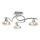 Bella 3 Light Flush Chrome