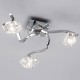 Bella 3 Light Flush Chrome