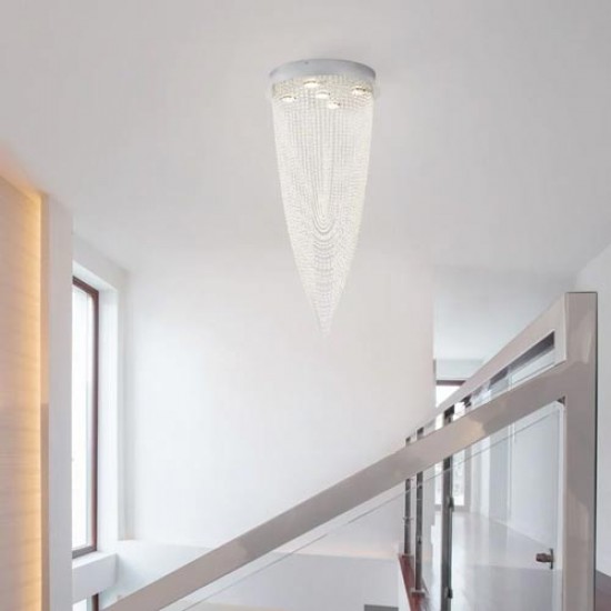 Valerie 5 Light Ceiling Light Chrome