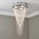 Valerie 3 Light Ceiling Light Chrome