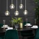 Milton 5 Light Pendant Gold