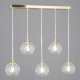 Milton 5 Light Pendant Gold