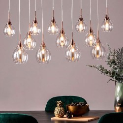 Carmella Diner Pendant Copper