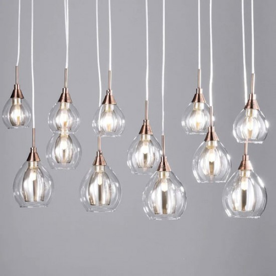 Carmella Diner Pendant Copper