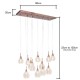 Carmella Diner Pendant Copper