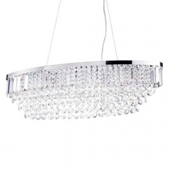 Paladina Diner Pendant Chrome