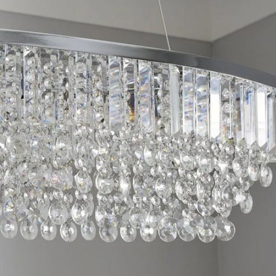 Paladina Diner Pendant Chrome