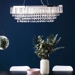 Paladina Diner Pendant Chrome