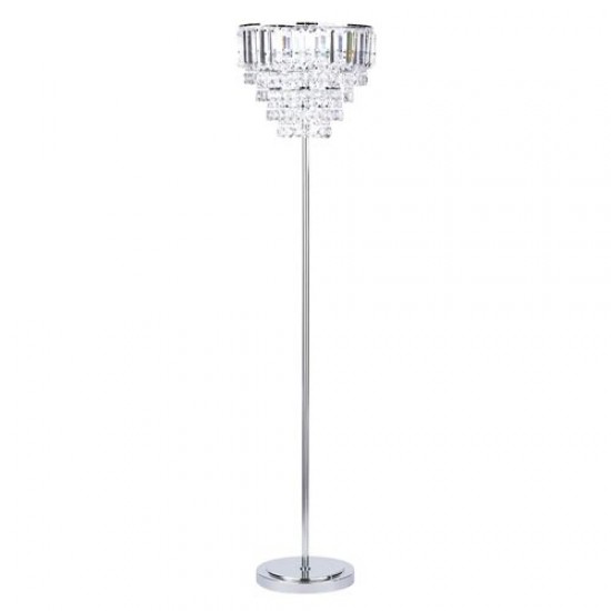 Paladina Floor Lamp Chrome