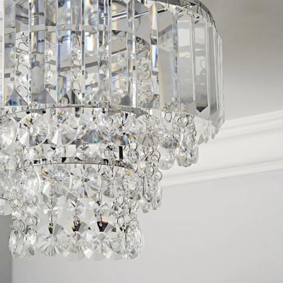 Paladina Small Flush Chrome
