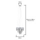 Beekham Pendant Chrome