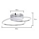 PEi LED Rings Flush Chrome