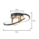 Eero LED Flush Satin Black