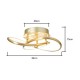 Eero LED Flush Brass