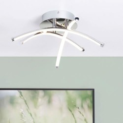 Aalto LED Flush Chrome