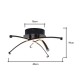 Aalto LED Flush Black