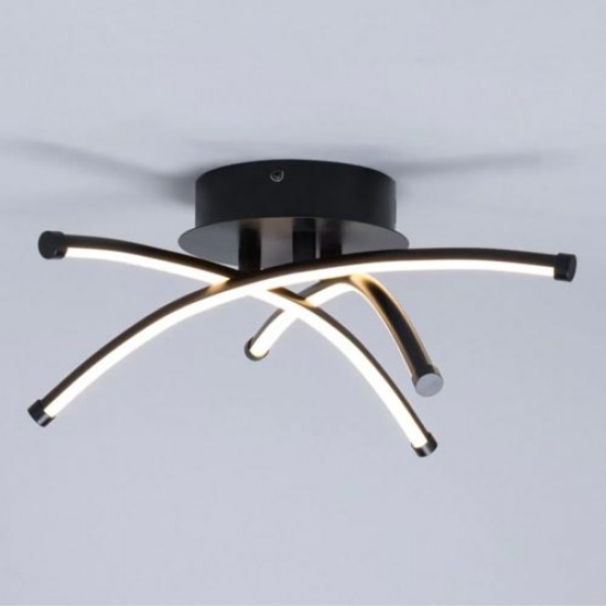 Aalto LED Flush Black