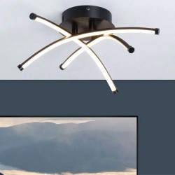 Aalto LED Flush Black