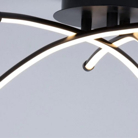Aalto LED Flush Black