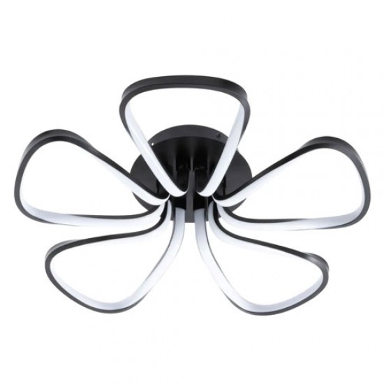 ALvar 5 Petals LED Flush Black