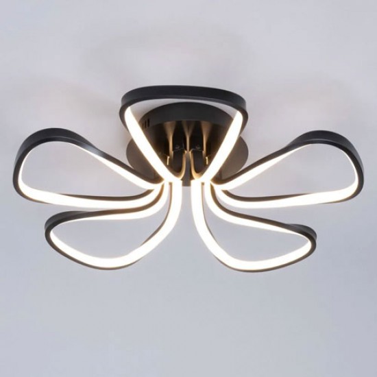 ALvar 5 Petals LED Flush Black