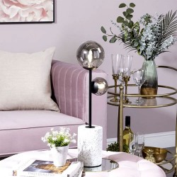 Forella Table Lamp satin Black