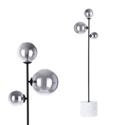 Forella Floor Lamp Satin Black