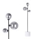 Forella Floor Lamp Satin Black