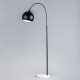 Benson Curved Floor Lamp Satin Black