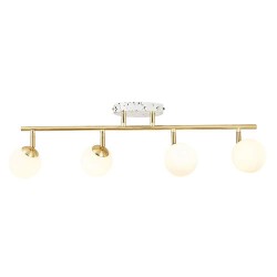 Lott 4 Ball Spotlight Satin Brass