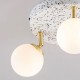 Lott 3 Ball Spotlight Satin Brass