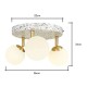 Lott 3 Ball Spotlight Satin Brass