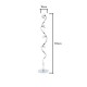Bella Floor Lamp Chrome
