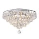 Elsa 40cm Crystal Diamond Flush Chrome