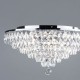Elsa 55cm Crystal Diamond Flush Chrome