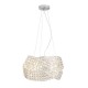 Cypress 5 Light Crystal Rings Pendant