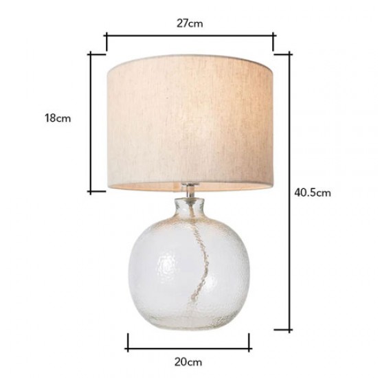 Alfie Glass Bobble Table Lamp