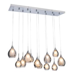 Carmella Diner Pendant Smoke