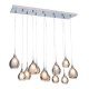 Carmella Diner Pendant Smoke