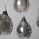 Carmella Diner Pendant Smoke