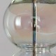 Metro Stacked Ball Table Lamp Iridescent/Mid Grey/Polished Nickel