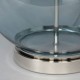 Metro Large Ball Table Lamp Blue/Grey/Polished Nickel