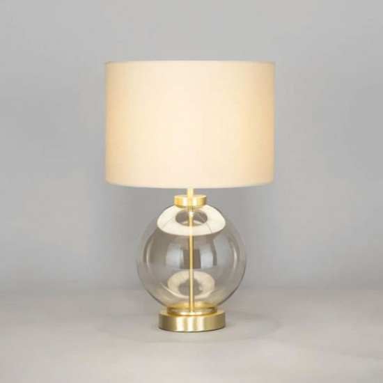 Mini Metro Ball Table Lamp Satin Brass