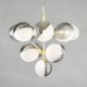 Emile 13 Light Pendant Brass/Smoke