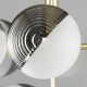 Emile 13 Light Pendant Brass/Smoke